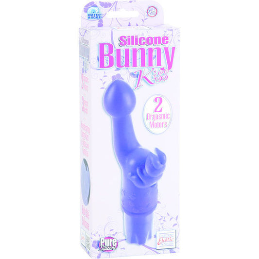 CALEXOTICS - KISS SILICONE RABBIT KISS ROXO