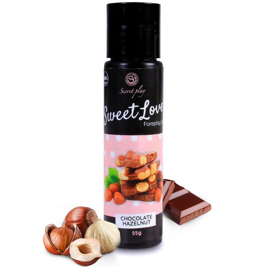 SECRETPLAY - GEL DE CHOCOLATE E AVELÃ DOCE AMOR 60 ML