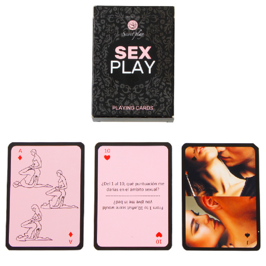 SECRETPLAY - CARTAS DE JOGO SEX PLAY (ES/EN)