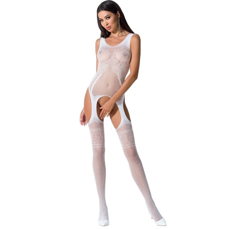 PAIXÃO - MULHER BS061 BODYSTOCKING ROJO TALA ÚNICA