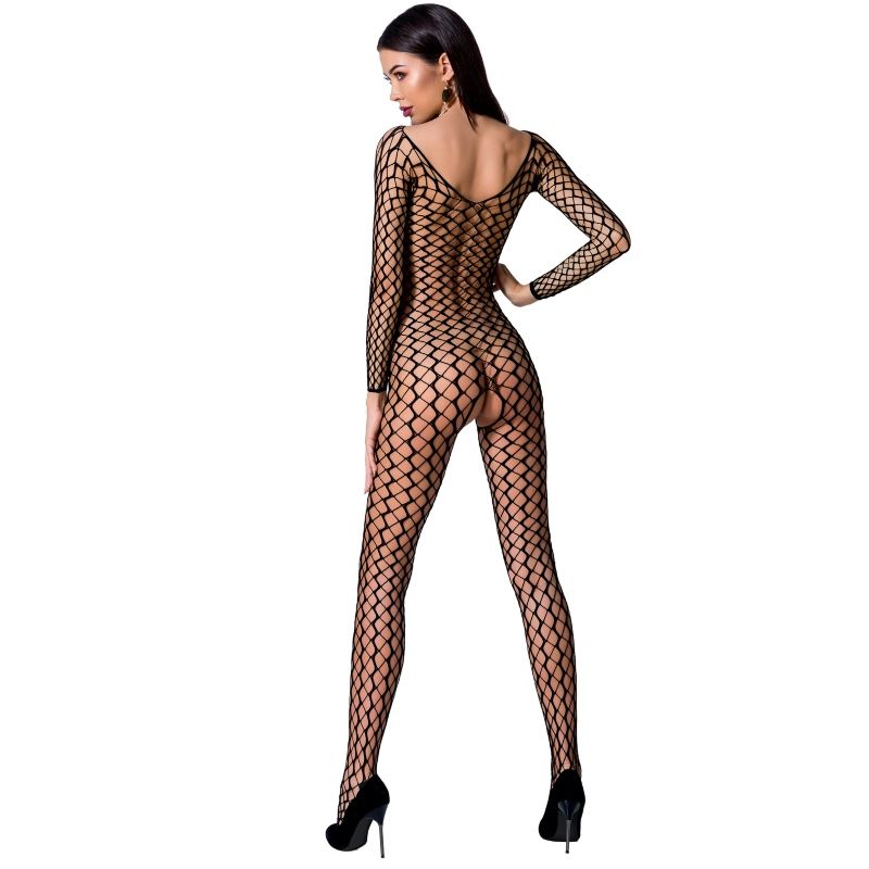 PAIXÃO - MULHER BS068 BODYSTOCKING ROJO TALA ÚNICA