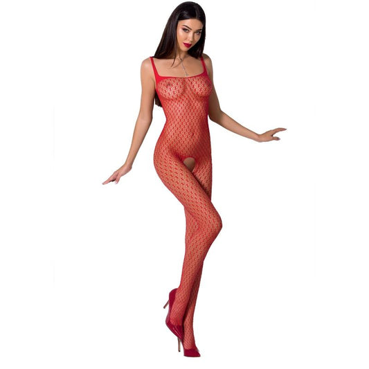 PASSION WOMAN BS071 BODYSTOCKING BLANCO TALA ÚNICA