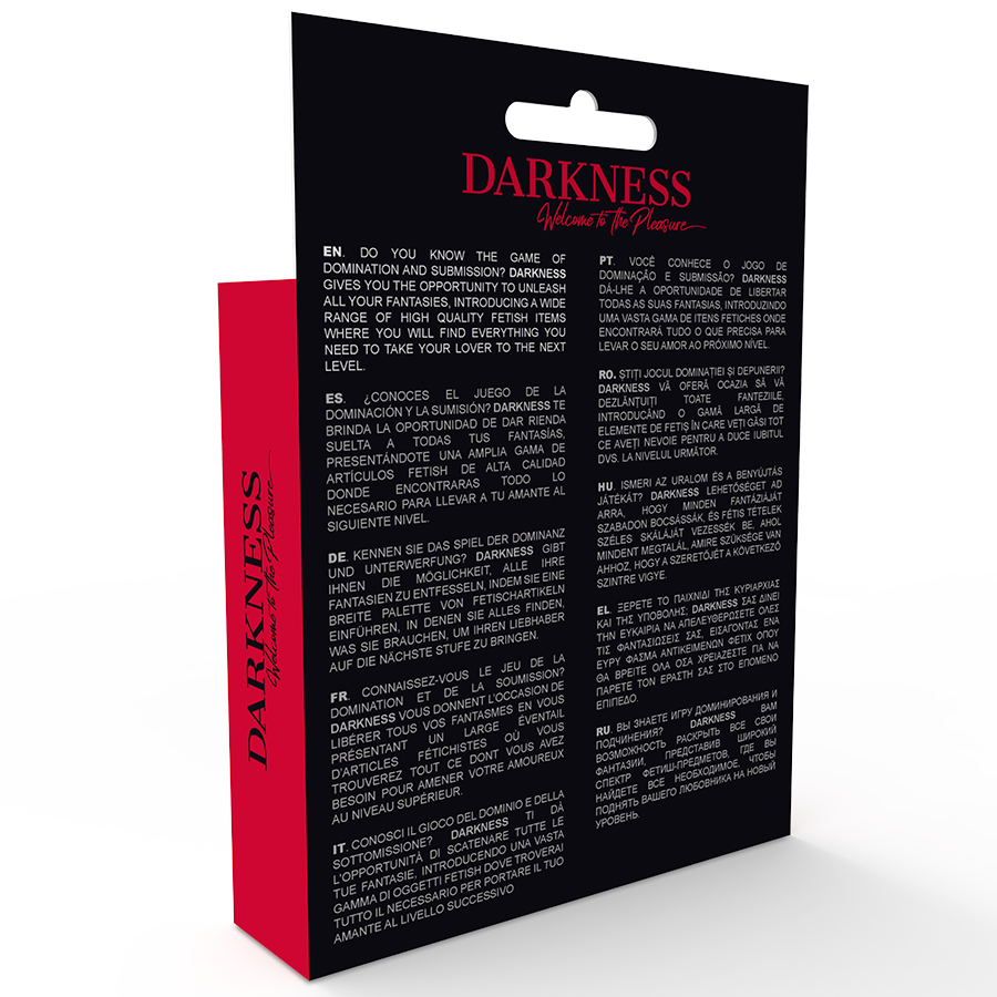 DARKNESS - UNISEX ONE SIZE OPENING PANTIES