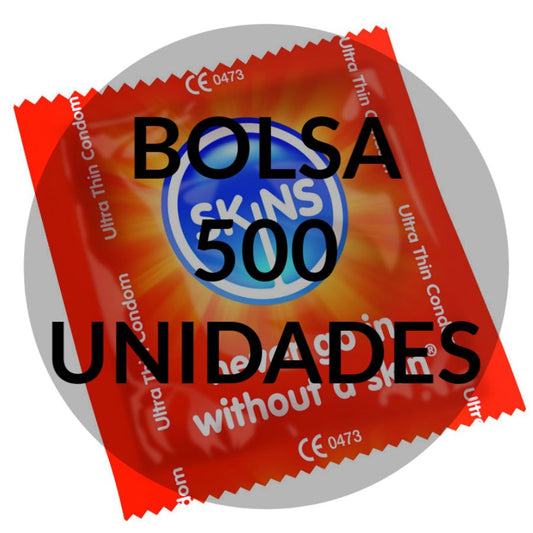 SKINS - SACO ULTRA FINO 500 PRESERVATIVOS