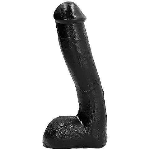 ALL BLACK - Pênis Anal Realista 23 cm