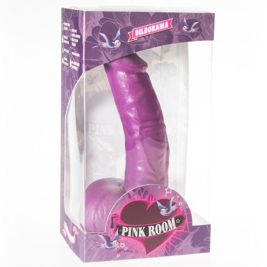 QUARTO ROSA - CONNOR ROXO DILDO REALISTA 16 CM