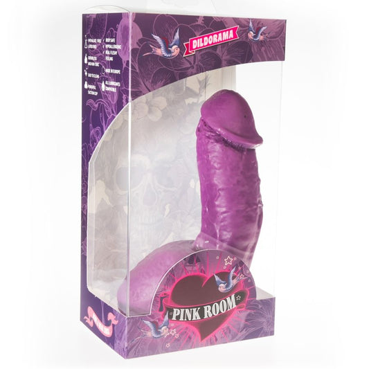 QUARTO ROSA - DILDO ROXO REALISTA ELIAN 17,5 CM