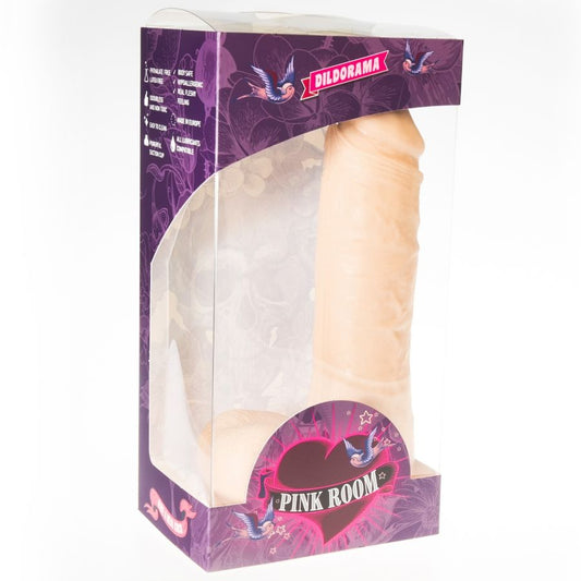 QUARTO ROSA - ANTON DILDO DE CARNE REALISTA 21,5 CM