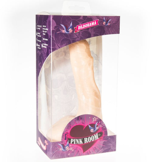 QUARTO ROSA - NILO DILDO DE CARNE REALISTA 23 CM