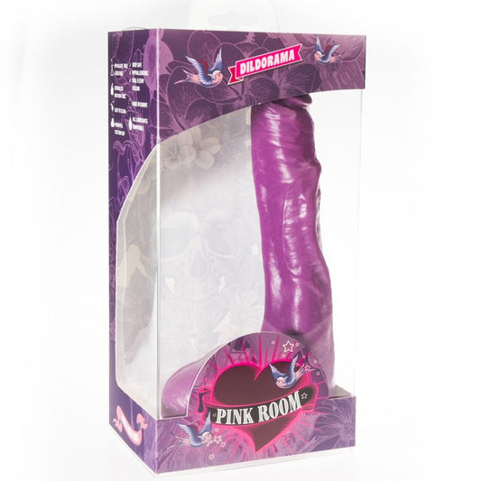 QUARTO ROSA - NILO DILDO ROXO REALISTA 23 CM