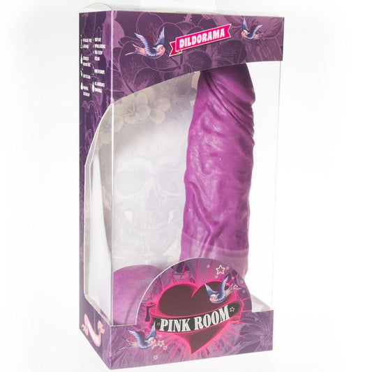 QUARTO ROSA - CHEMS DILDO ROXO REALISTA 20 CM