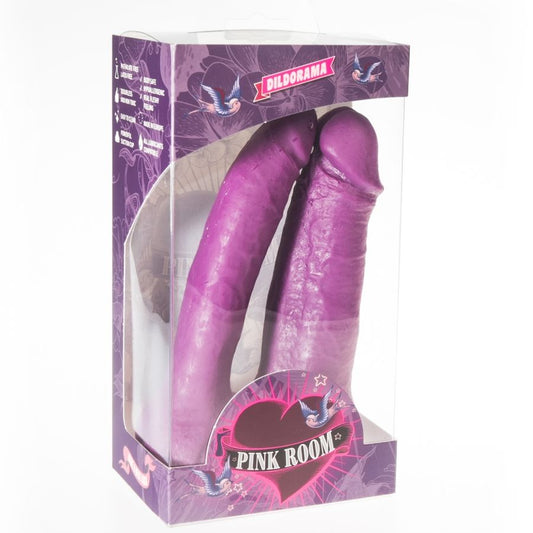 QUARTO ROSA - ARTHUS DILDO ROXO REALISTA 17CM/15,5CM