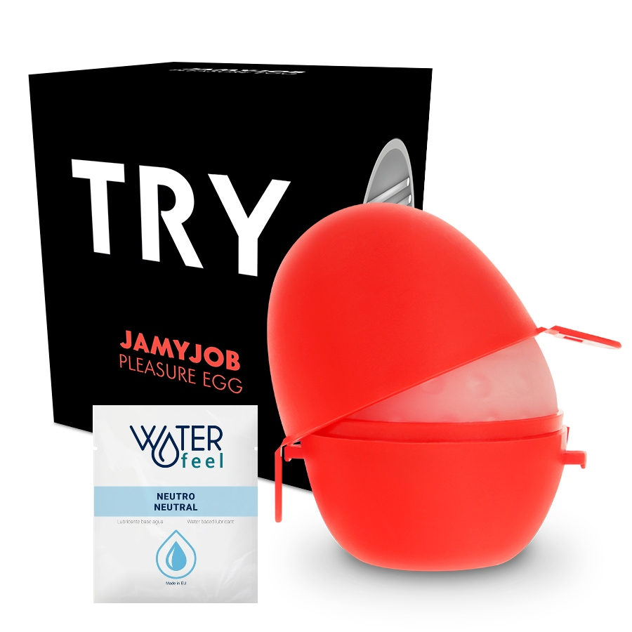 JAMYJOB - MASTURBADOR BLACK EGG VERSÃO DISCRETA