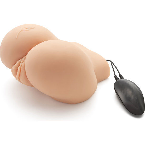ACT - MASTURBADOR REALISTA DE BUNDA GRANDE COM VIBRADOR