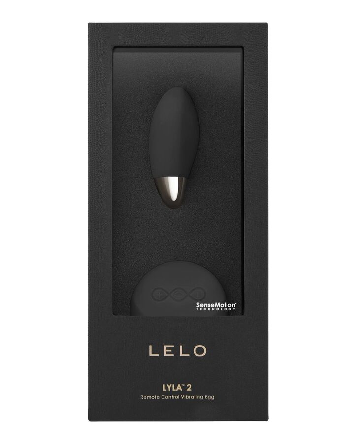 LELO - LYLA 2 INSIGNIA DESIGN EDITION OVO DE MASSAGEM PRETO