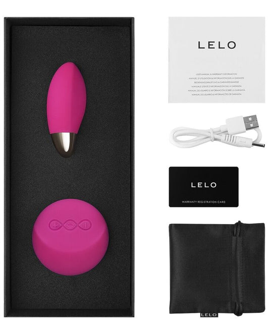 LELO - LYLA 2 INSIGNIA DESIGN EDITION OVO DE MASSAGEM CEREJA