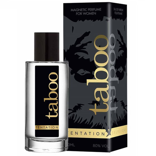 RUF - TABOO TEMPTAÇÃO PERFUME COM FEROMONAS PARA ELA 50ML