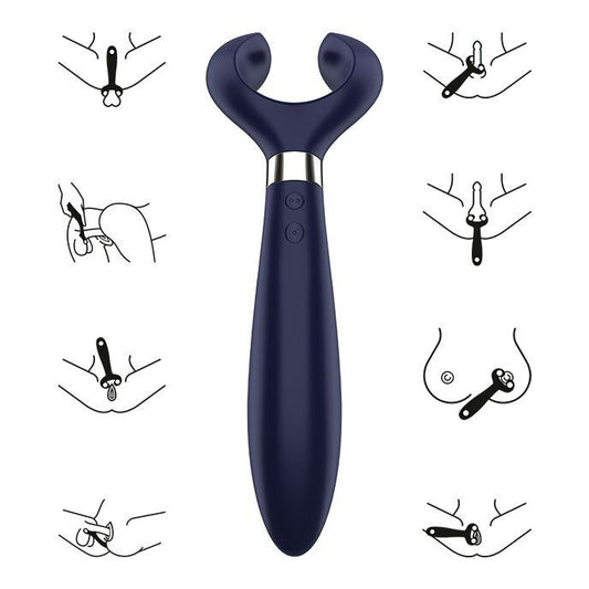 SATISFYER - ENDLESS FUN MULTI VIBRATEUR 3 NOIR