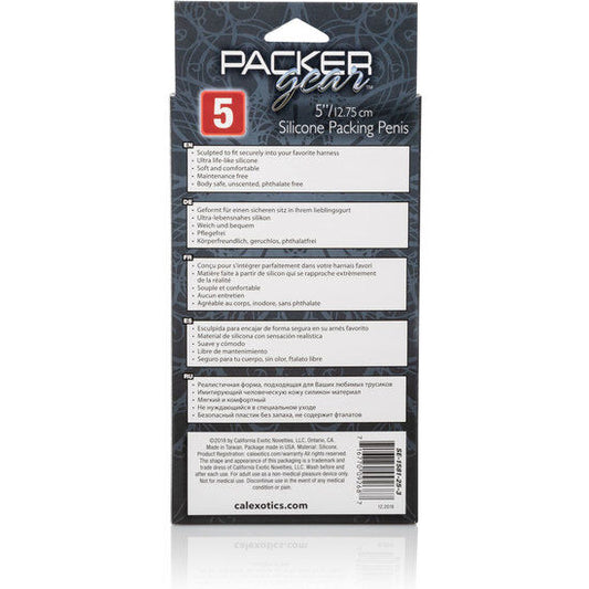 CALEXOTICS - ENVOLTÓRIO DE SILICONE PARA PÊNIS 12,75 CM CARAMELO