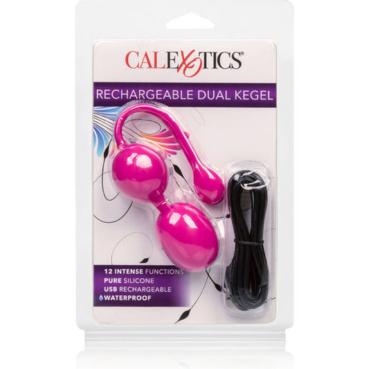 CALEXOTICS - KEGEL DUPLO RECARREGÁVEL ROSA