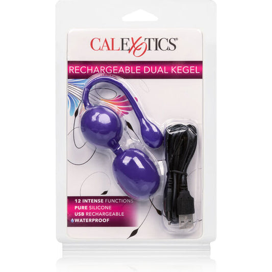 CALEXOTICS - KEGEL DUPLO RECARREGÁVEL ROXO