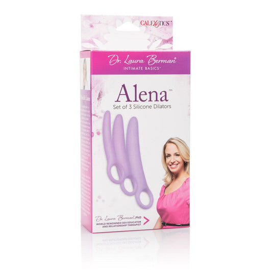 CALEXOTICS - DR. LAURA BERMAN ALENA CONJUNTO DE 3 DILATADORES DE SILICONE