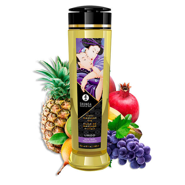 SHUNGA - EROTIC LIBIDO MASSAGE OIL 240 ML