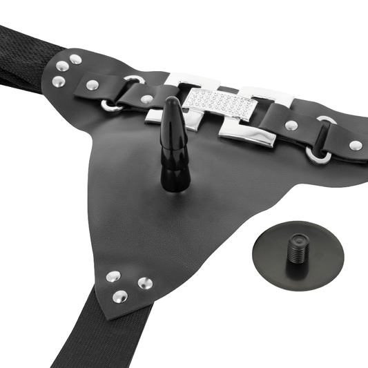 HARNESS ATTRAÇÃO - RNES EMMETT VIBRADOR REALISTA 16,5 CM -O- 3,7 CM