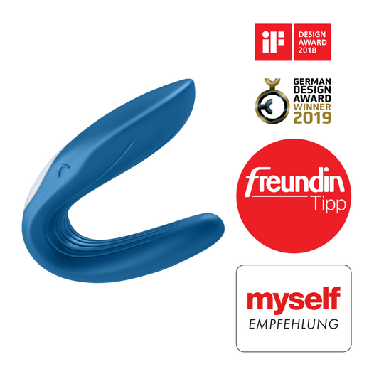 SATISFYER - VIBRADOR DE BALEIA DE BRINQUEDO PARA PARCEIROS ESTIMULANDO AMBOS OS PARCEIROS EDIÇÃO 2020