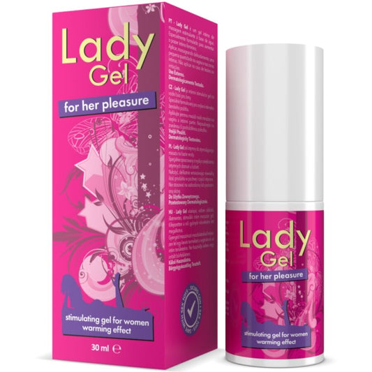 INTIMATELINE - LADY PLEASURE GEL GER GEL ESTIMULANTE COM EFEITO AQUECEDOR ELLA 30 ML