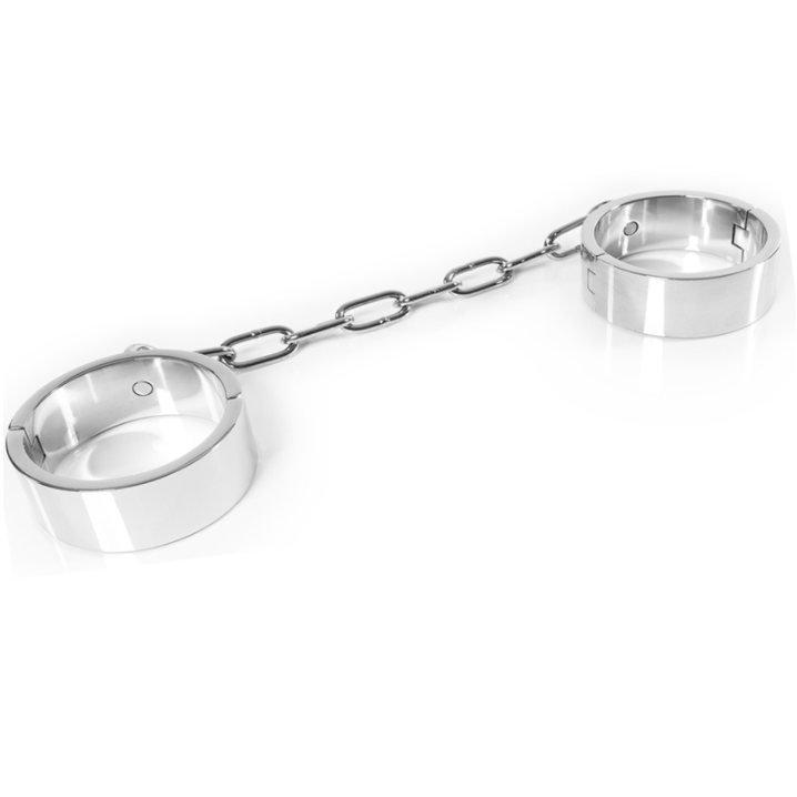 METAL HARD - ALGEMAS DE TORNOZELO COM CHAVE ALLEN BDSM SUBMISSÃO