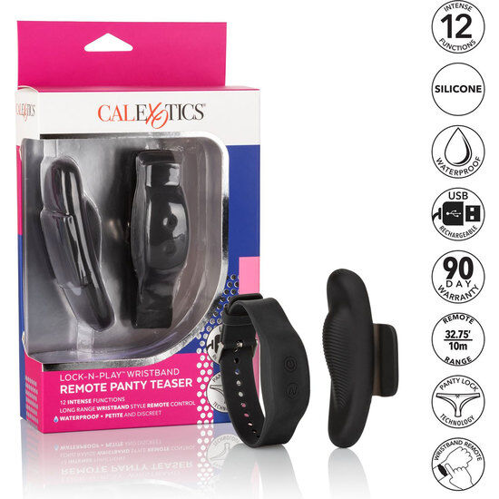 CALEXOTICS - CALCINHA TEASER COM PULSEIRA DE DISTÂNCIA