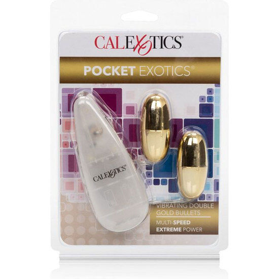 CALEXOTICS - DUO GOLD VIBRATING BALLS