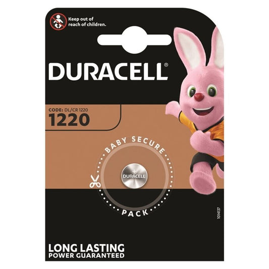 DURACELL - BOTON LITIO CR1220 3V 1 UNIDADE DE PILHAS