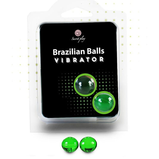 SECRETPLAY - CONJUNTO DE 2 BOLAS DE CHOQUE BRASILEIRAS