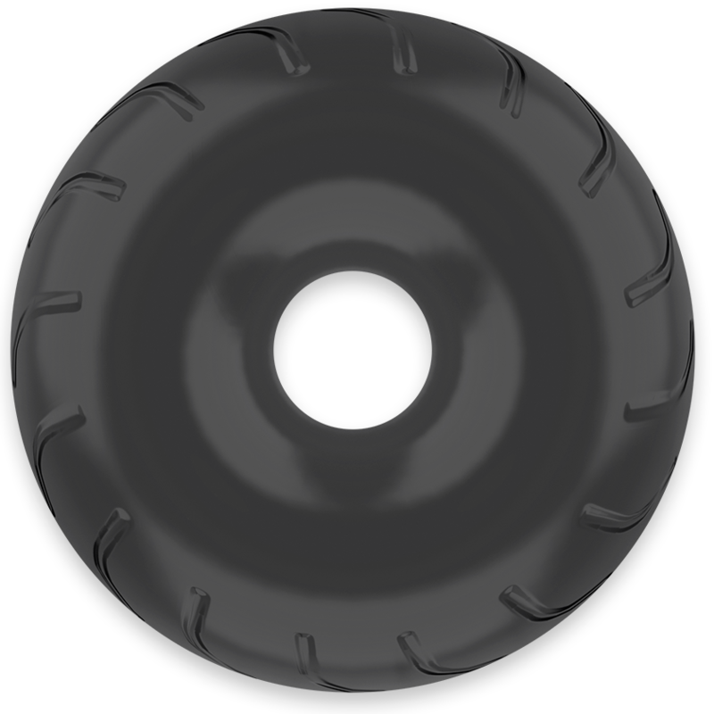 POWERING - ANEL PÊNICO SUPER FLEXÍVEL E RESISTENTE 5CM PR08 PRETO