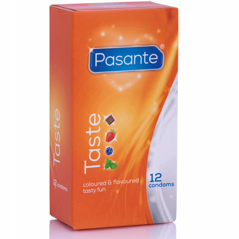 PASANTE - PER FLAVOR CONDOMS 12 UNITS