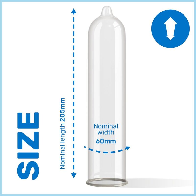 PASANTE - KING MS LONG AND WIDE CONDOMS 12 UNITS