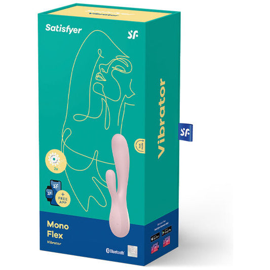 SATISFYER MONO FLEX ROSA COM APLICATIVO