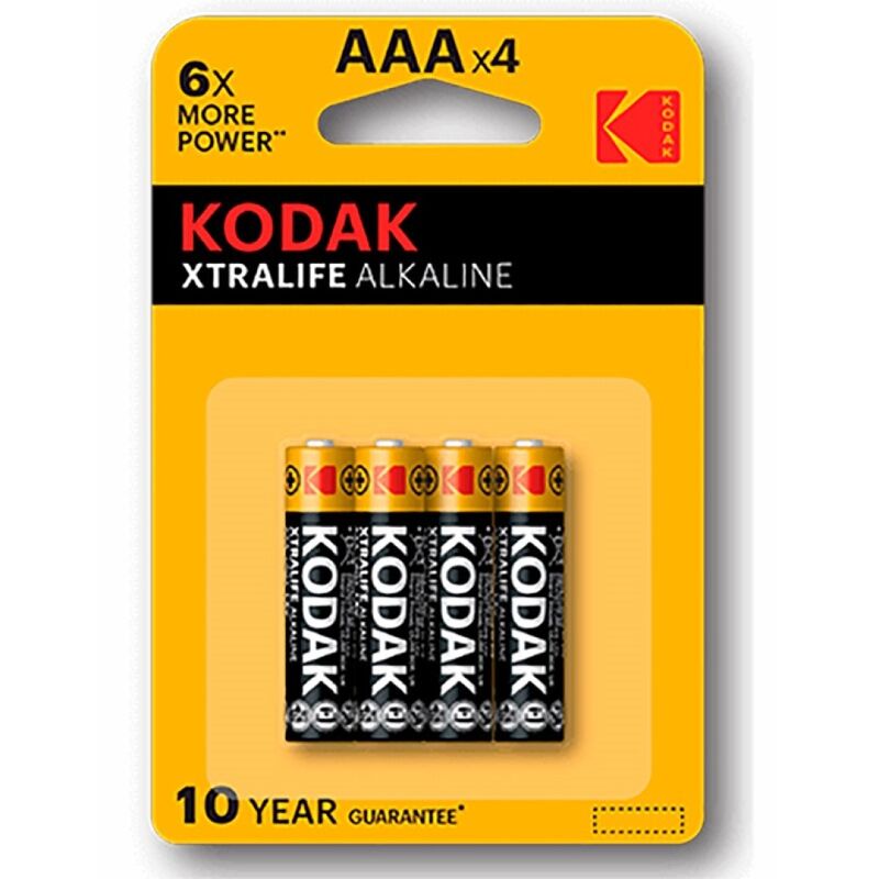 KODAK - PILHAS ALCALINAS AAA XTRALIFE LR03 * 4