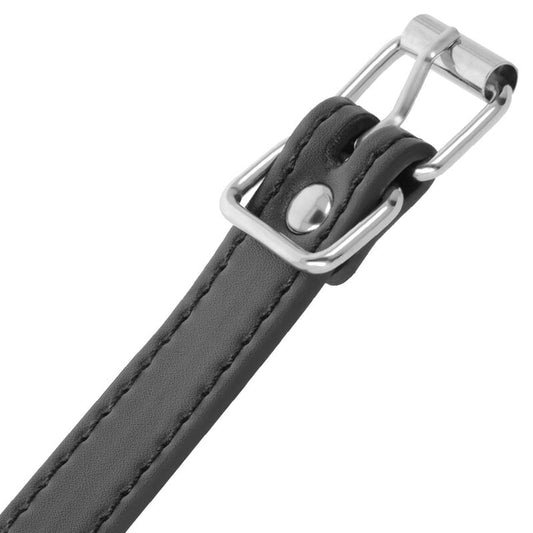 DARKNESS - ANEL PARA PÉNIS COM CORREIA