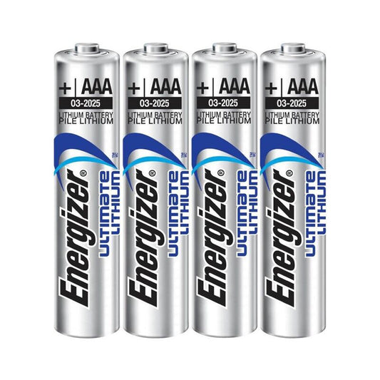 ENERGIZER - LÍTIO DEFINITIVO AAA L92 LR03 1,5V *4