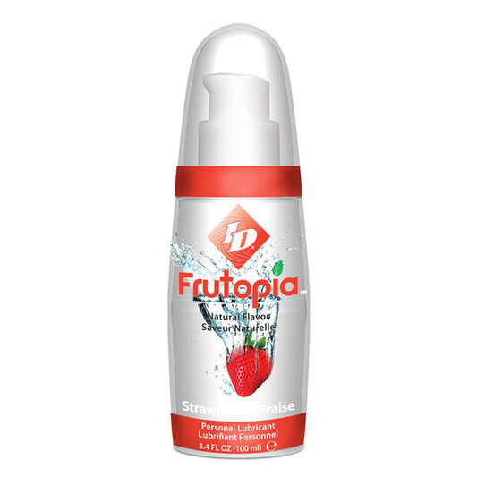 ID FRUTOPIA - LUBRIFICANTE DE MORANGO 100ML