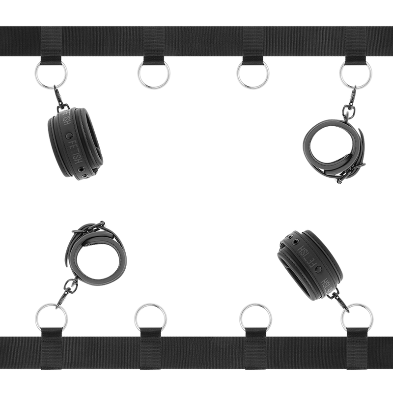 FETISH SUBMISSIVE - LUXURY BED RELIX SET WITH NOPRENE LINING