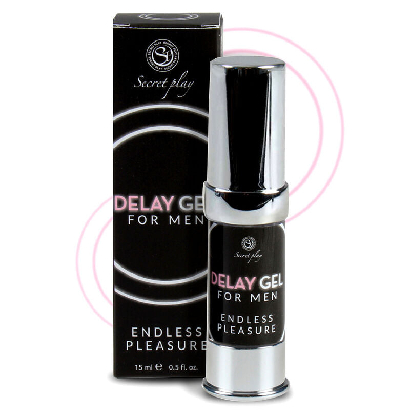 SECRETPLAY - GEL RETARDADEIRO DE PRAZER SEM FIM PARA HOMENS 15 ML