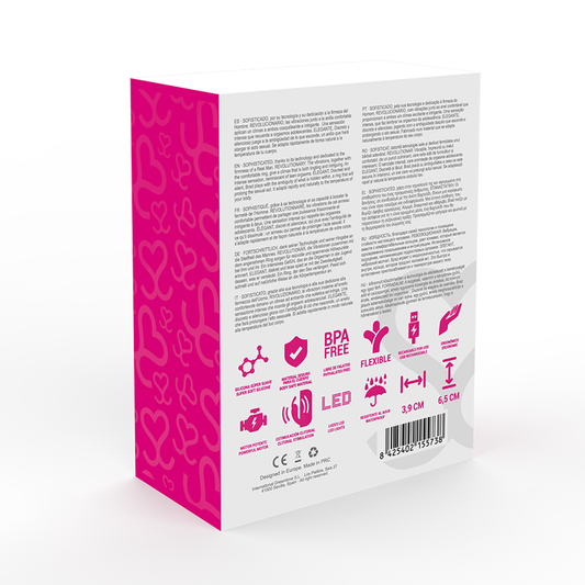 MORESSA - BRAD PREMIUM SILICONE RECARREGÁVEL ROSA