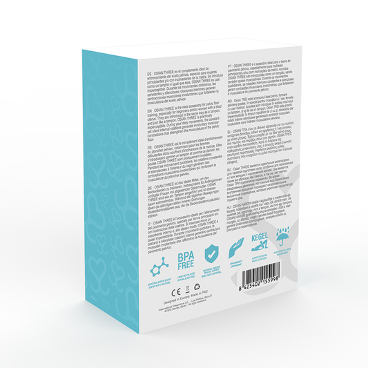 MORESSA - OSIAN TRÊS SILICONE TURQUESA PREMIUM