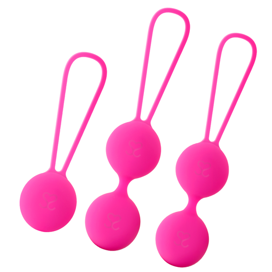 MORESSA - OSIAN SET PREMIUM SILICONE ROSA (Osian One - 51 g | Osian Two - 101 g | Osian Three 85 g)