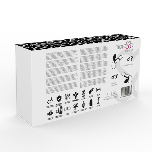 ANEL VIBRADOR MORESSA - BRANDON COM CAPA