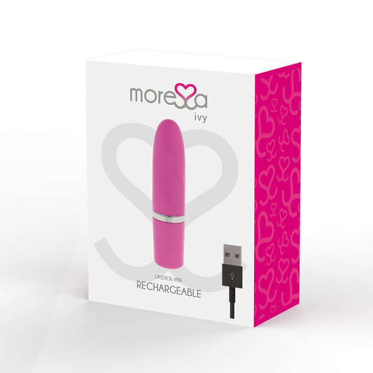 MORESSA - VIBRADOR ESTIMULADOR DE VIAGEM IVY PINK